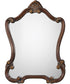 26x35" Wall Mirror Lightly Distressed Bronze