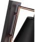 Blake 1-Light Lighting Flat Black/Satin Brass