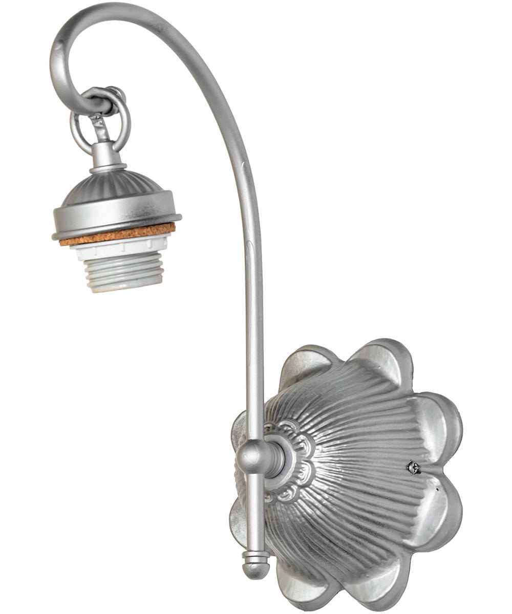 8" Wide Begonia Wall Sconce