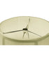 20"W x 15"H Egg Shell Shantung Bell Lampshade