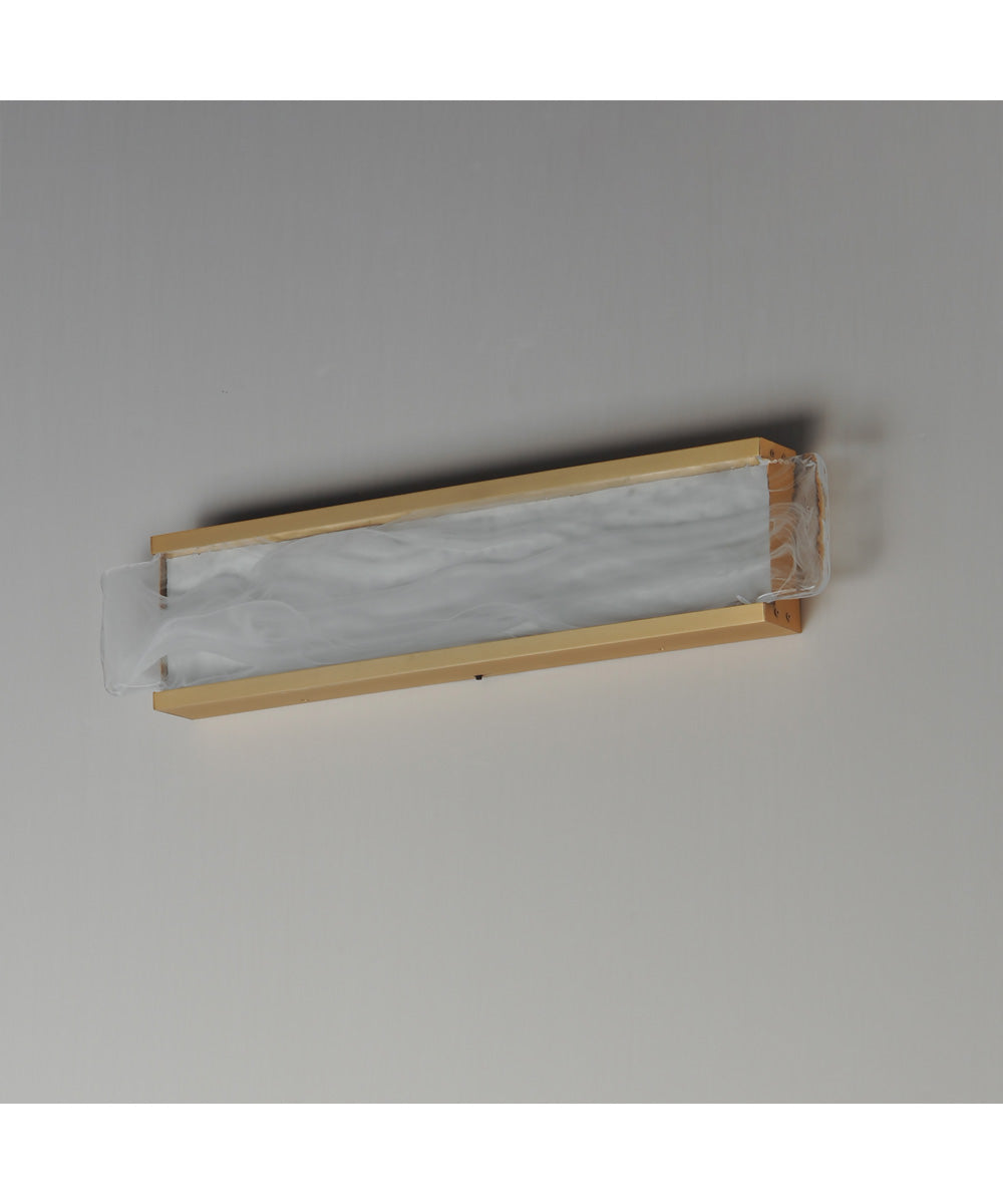 Celine 24 inch LED Bath Vanity Natural Aged Brass