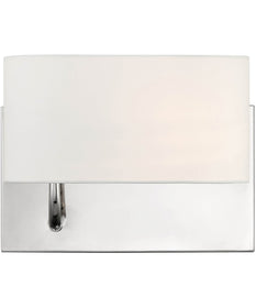 Midtown 1 Light Wall Sconce Polished Nickel