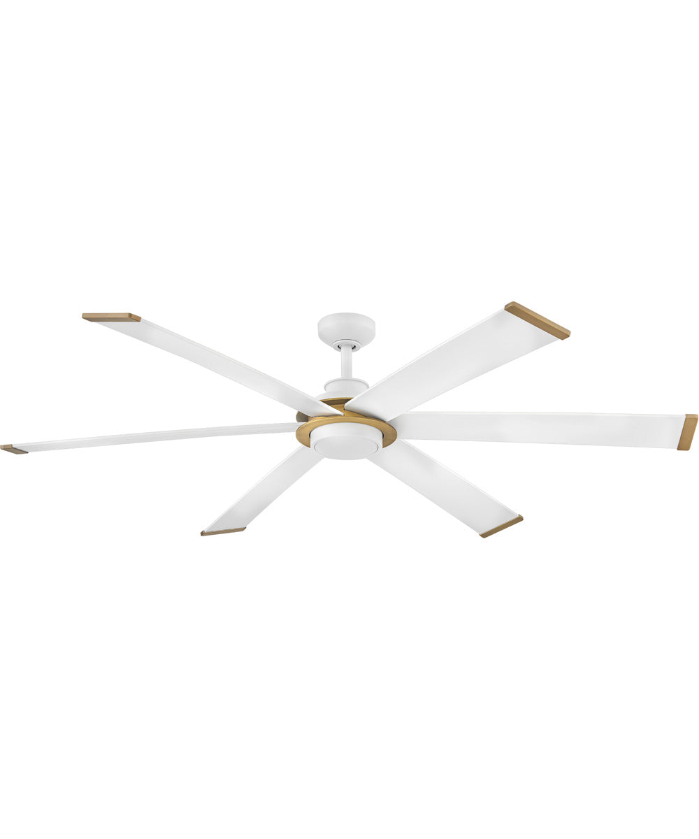 Andros 64" LED Smart Fan Matte White