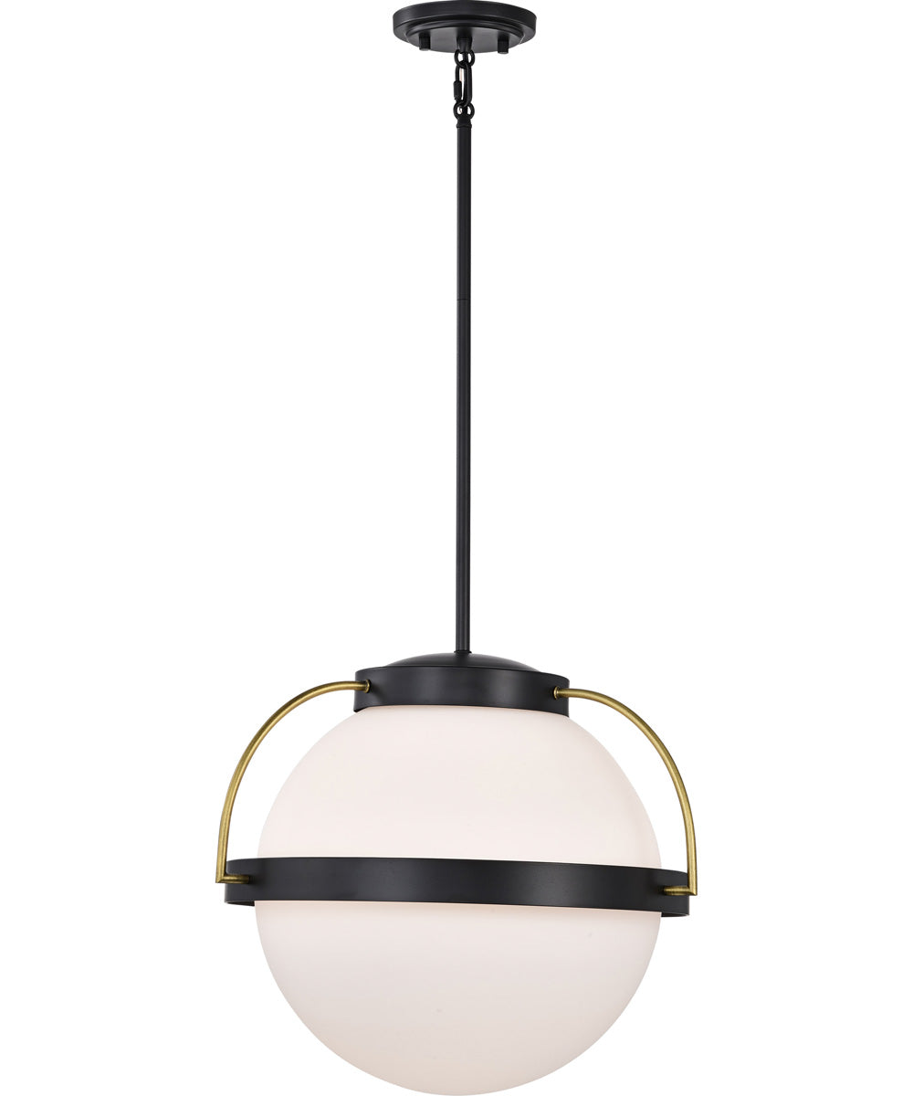 Lakeshore 1-Light Pendant Matte Black