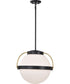 Lakeshore 1-Light Pendant Matte Black