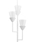 Pinellas 3-Light Contemporary Pendant White Plaster