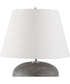 Beckley Gray Stone Table Lamp