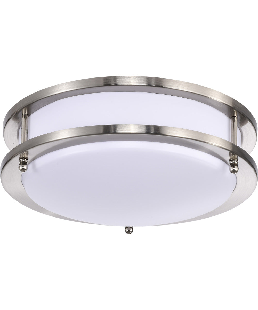 Glamour  Close-to-Ceiling Brushed Nickel
