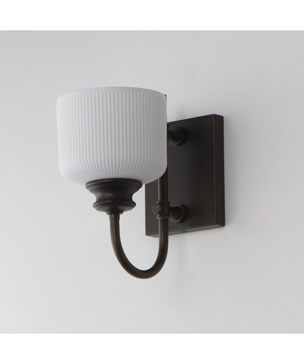 Bisque 1-Light Wall Sconce Oil Rubbed Bronze