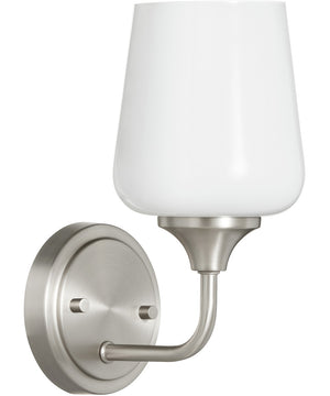 Raymond Wall Mount Light Fixture Satin Nickel