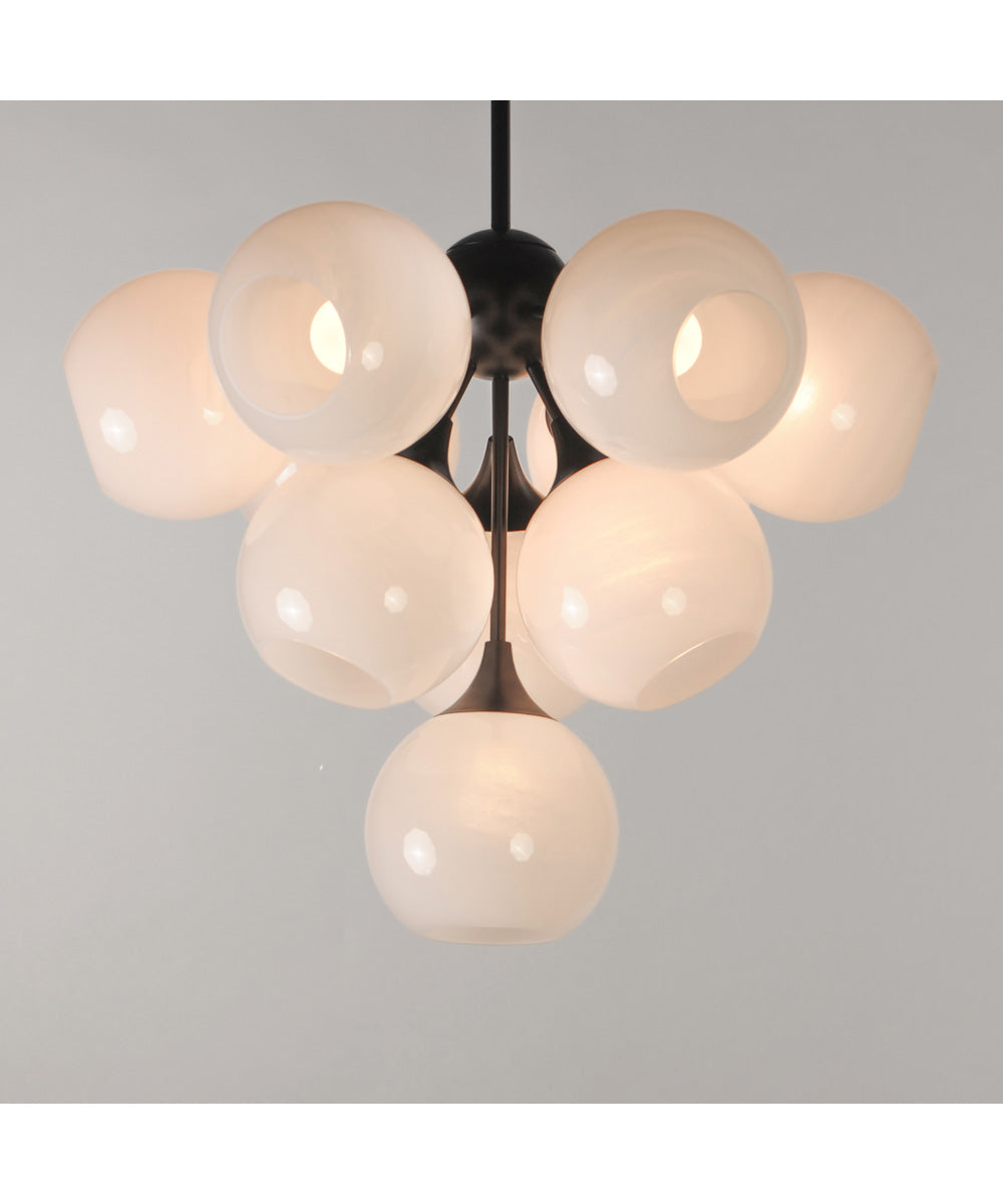 Neve 10-Light Pendant Black