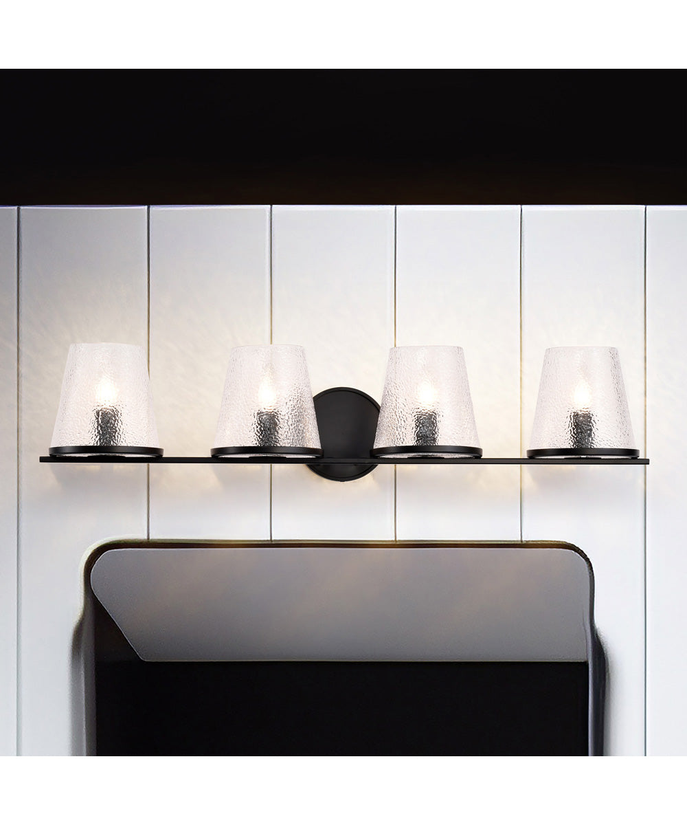 Valentine 4-Light Vanity & Wall Black