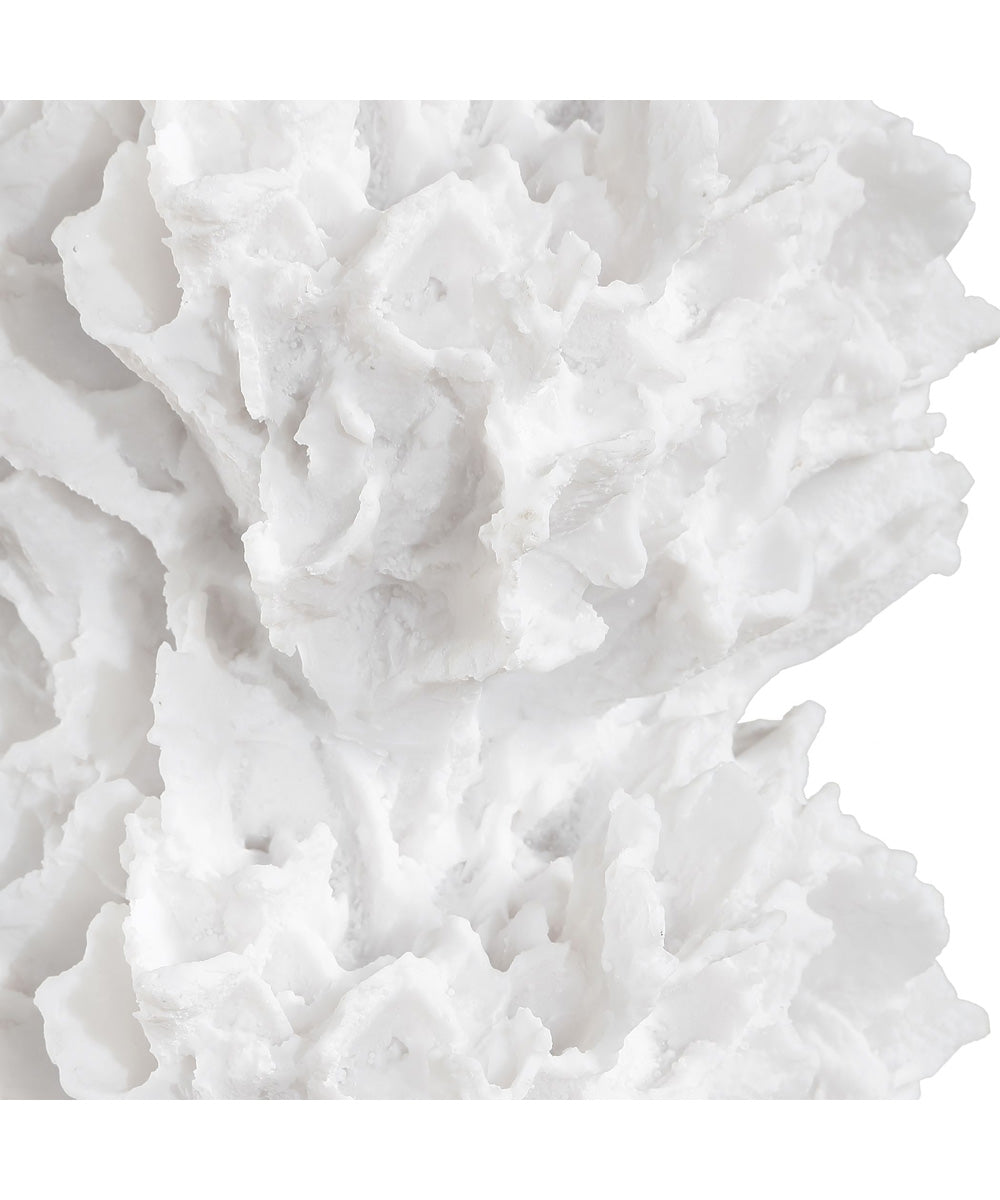 Cambre White Coral Table Lamp