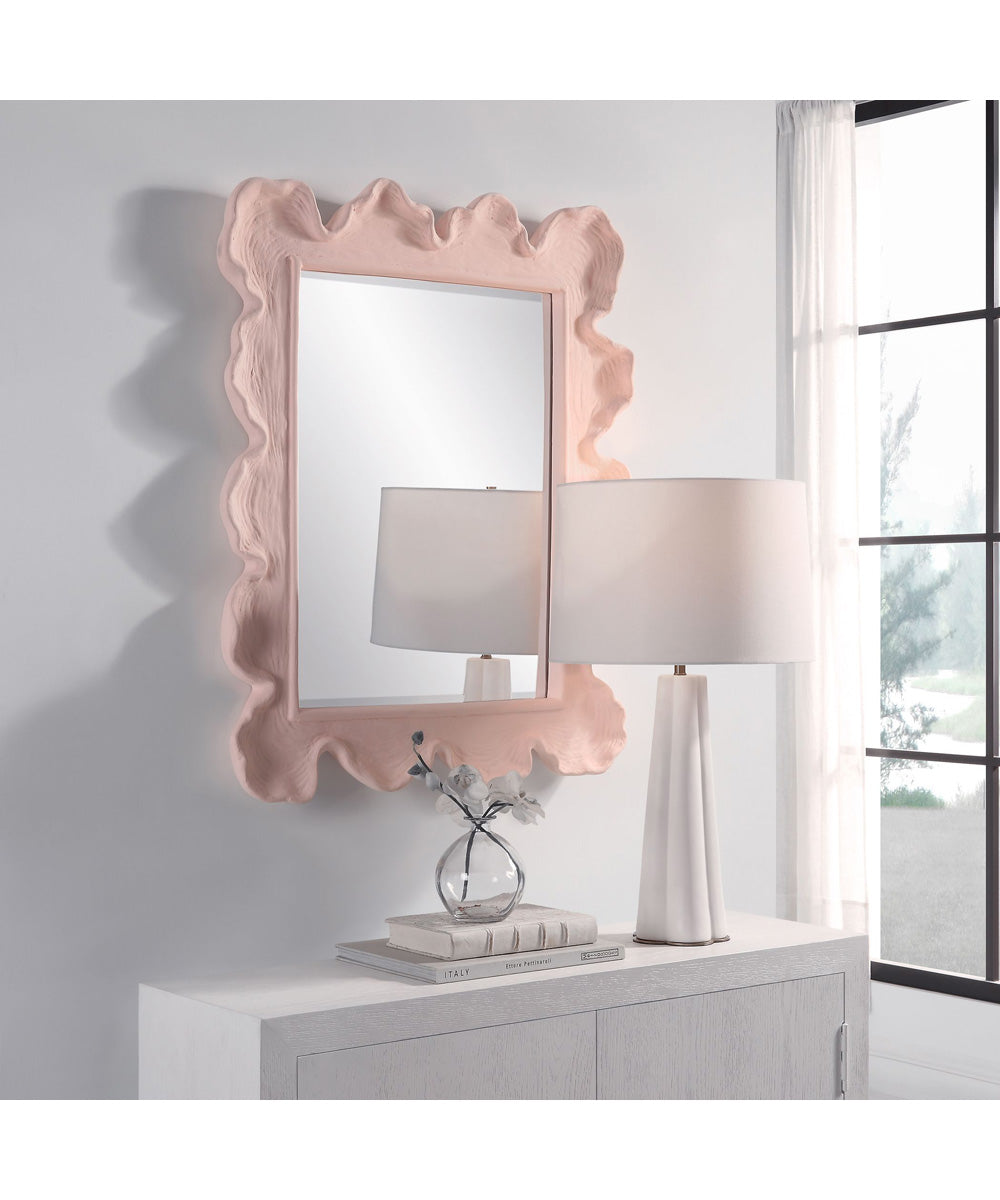 Sea Coral Pink Mirror
