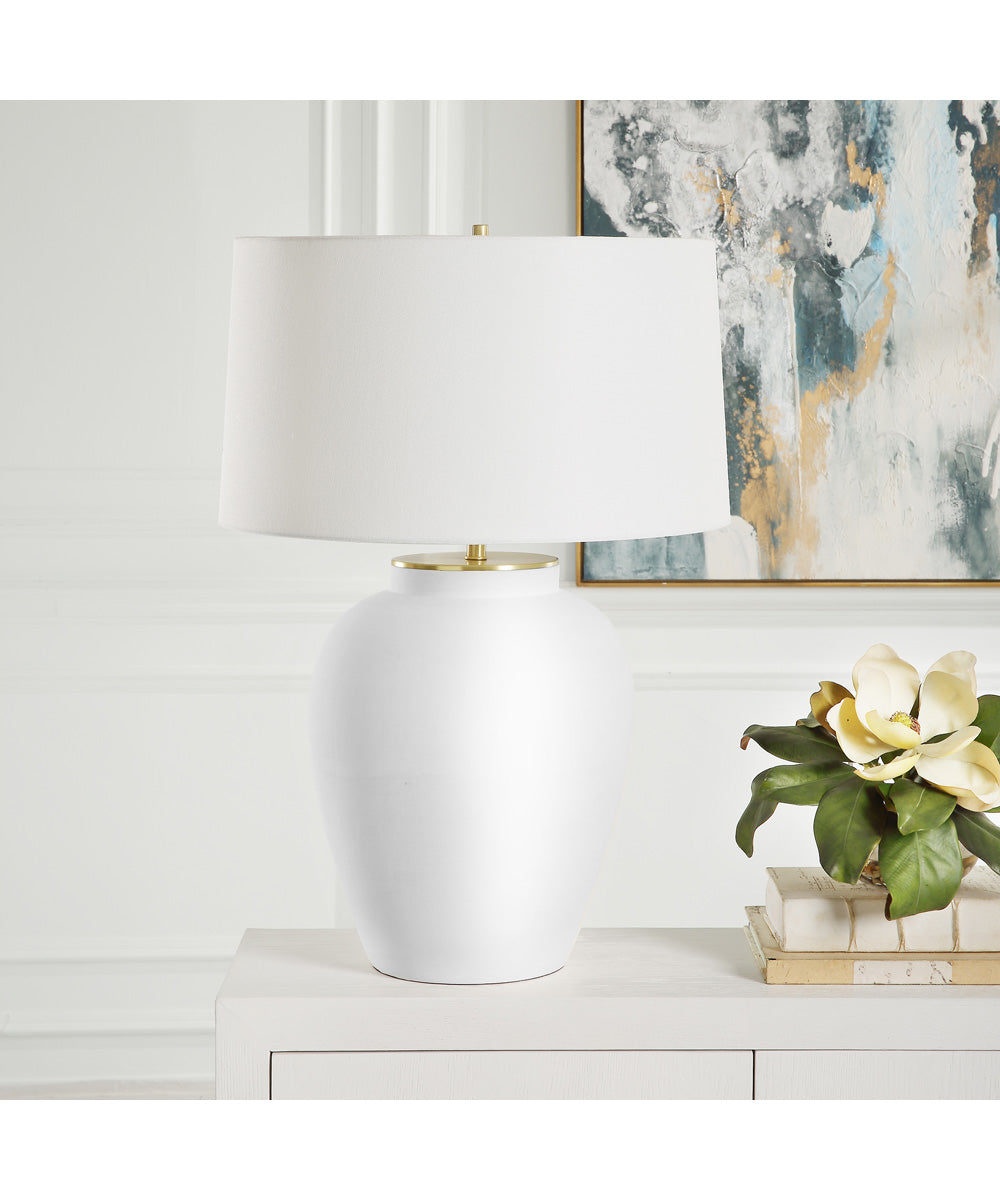 Adelaide White Table Lamp