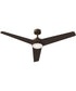 Velto 60-in. 3-Blade LED Modern Ceiling Fan Heritage Brushed Bronze
