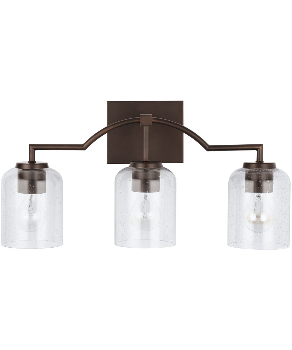 Carter 3-Light Vanity Bronze