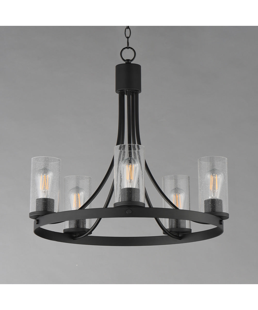 Livingston 5-Light Chandelier Black