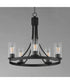 Livingston 5-Light Chandelier Black