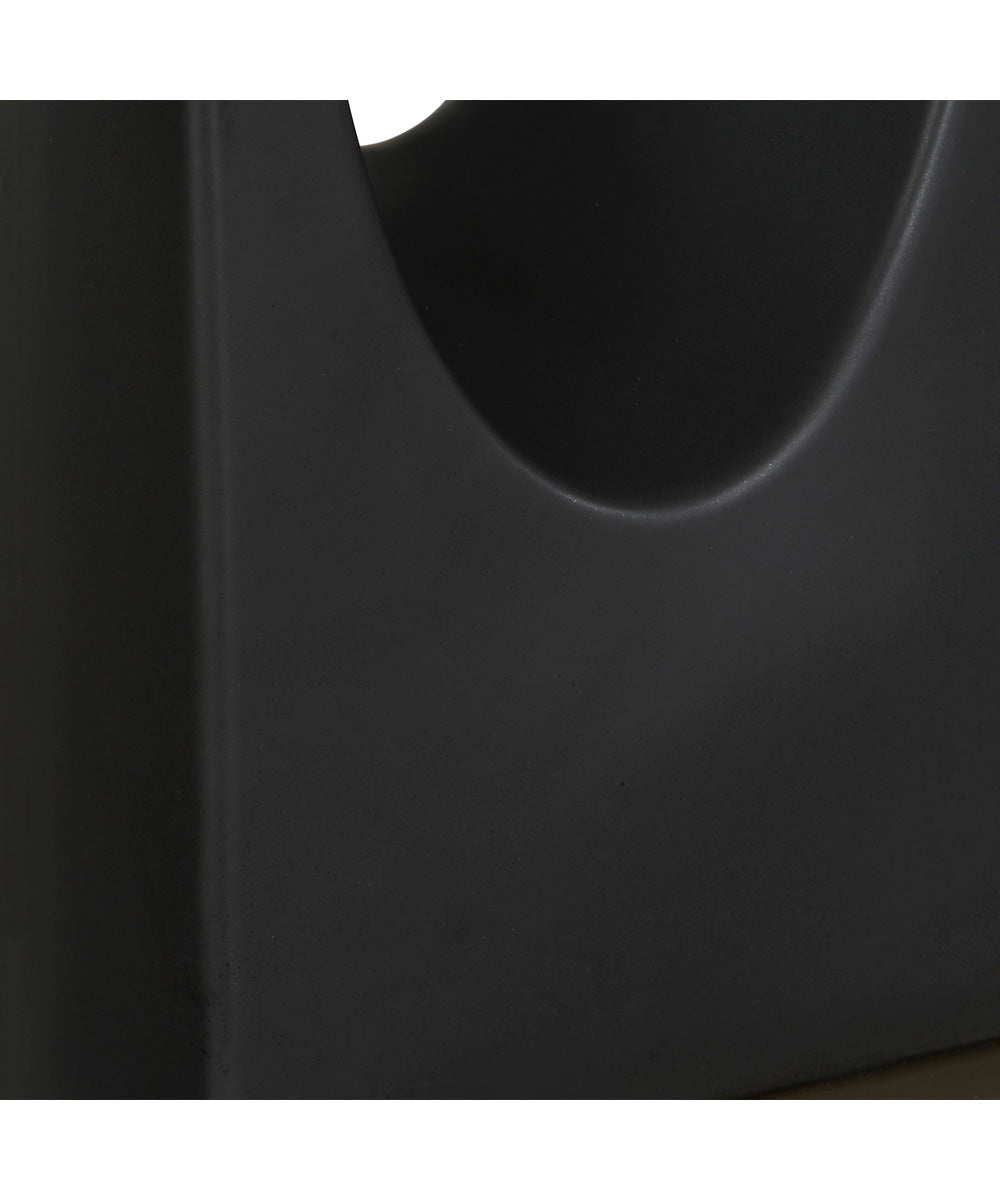 Void Matte Black Table Lamp