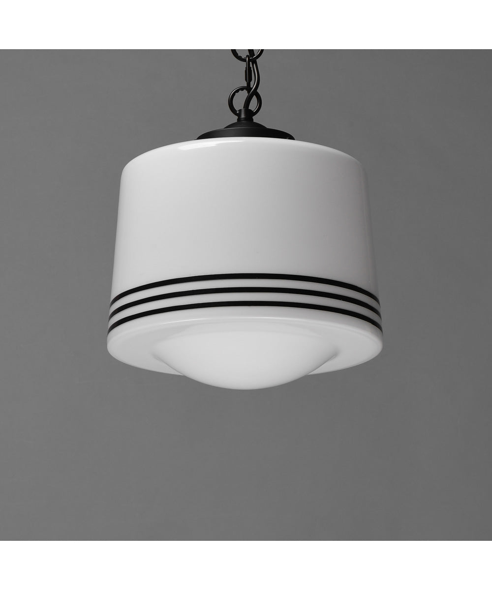Eureka 1-Light Pendant Black