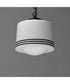 Eureka 1-Light Pendant Black