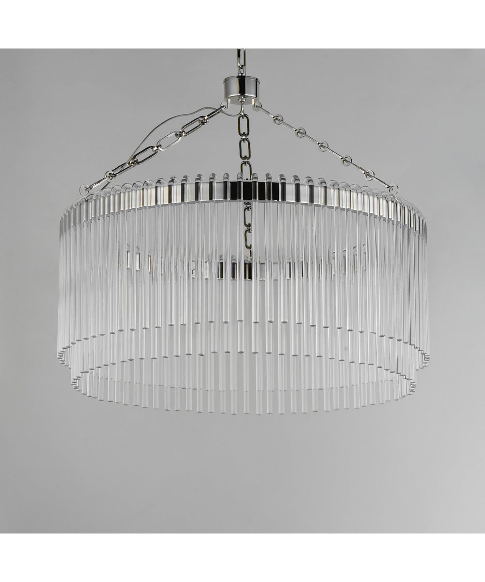 Jolie 24 inch LED Pendant Polished Nickel
