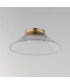 Jensen 12 inch Wall Sconce/Flush Mount Satin Brass