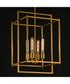 Gridline Large Pendant Natural Aged Brass
