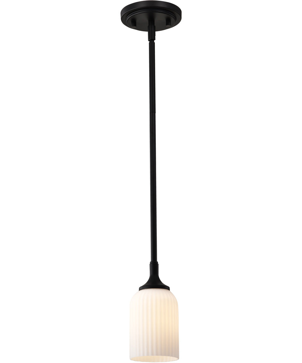 Solara 1-Light Pendant Matte Black