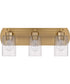Hendrix 3-Light Lighting Satin Brass