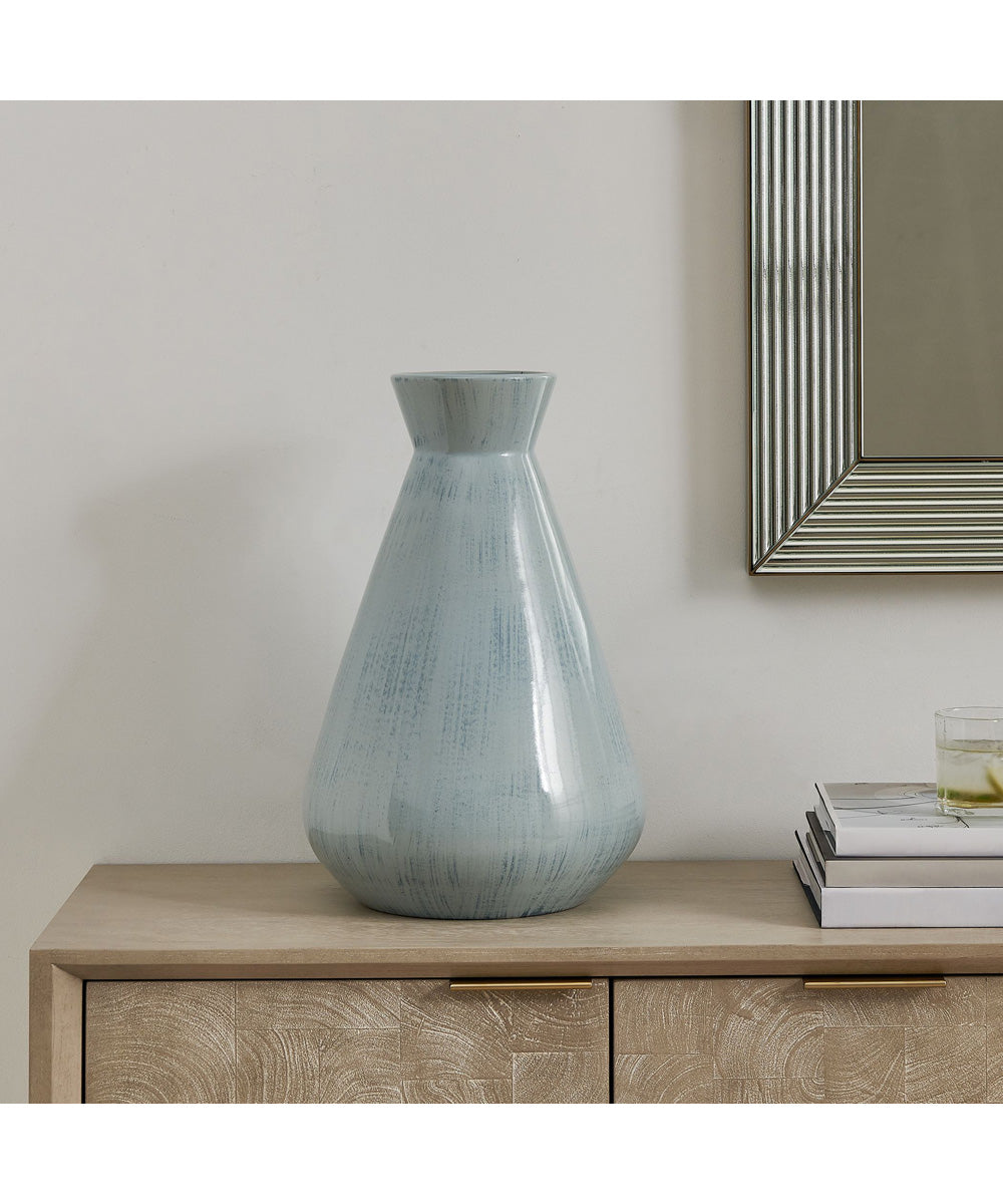 Flare Spire Indoor-Outdoor Ceramic Vase