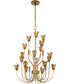 Lillet Chandelier Brushed Brass