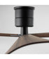 Osprey Patio Ceiling Fan Matte Black