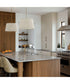 Tara 1-Light Pendant Matte Brass
