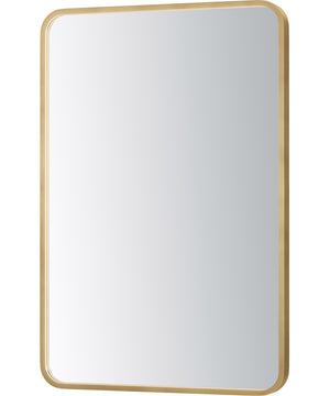 Elisse 24''X36'' Rectangle LED Mirror Gold