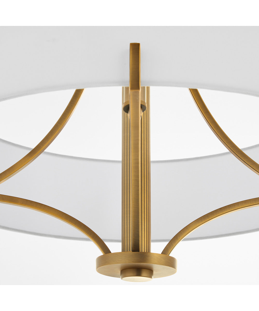 Imperial 4-light Pendant Brushed Brass