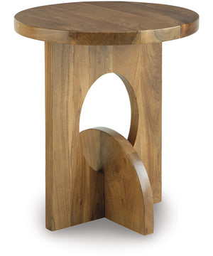 Hollbourne Accent Table Brown