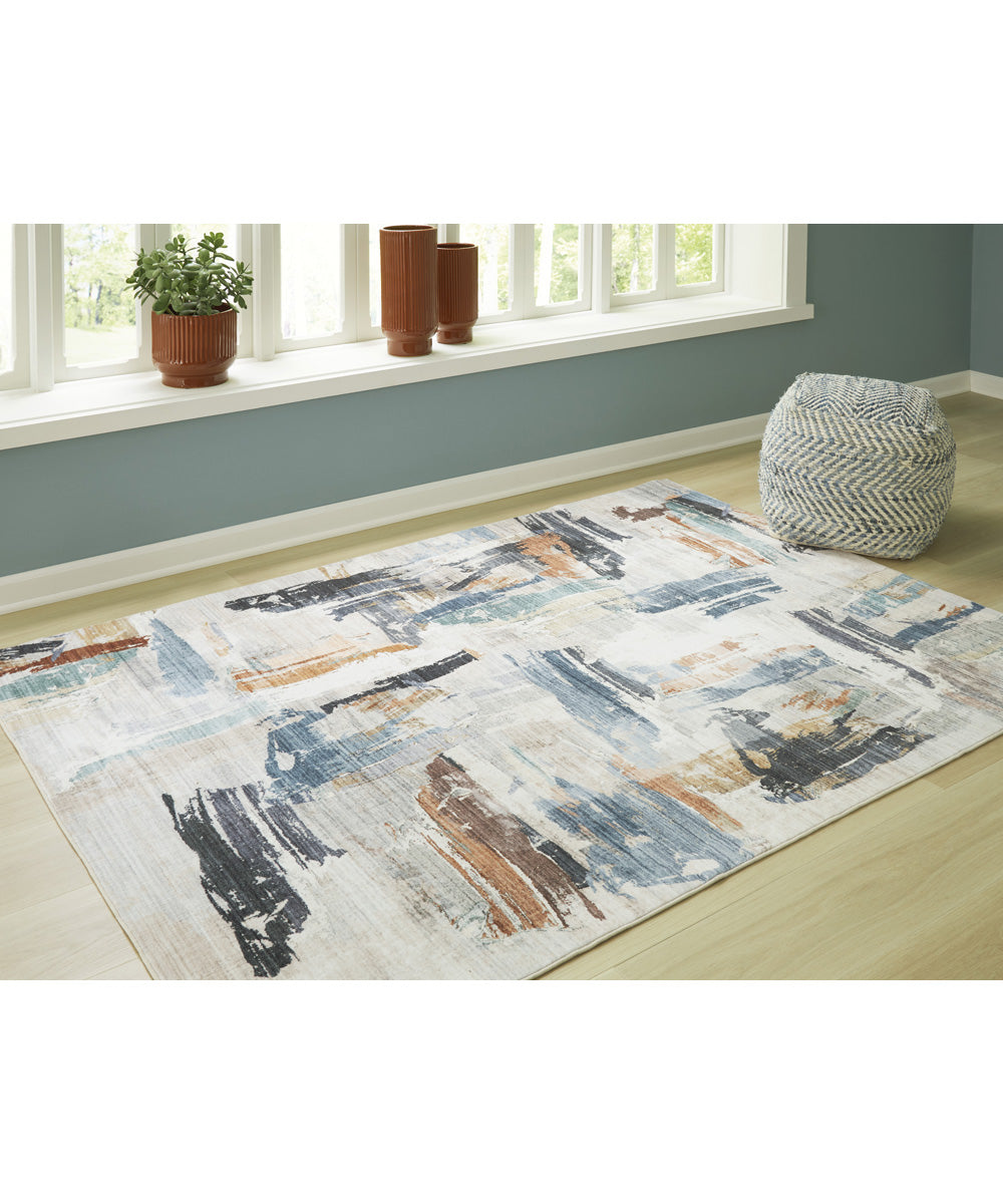 Hessland Washable Medium Rug Multi
