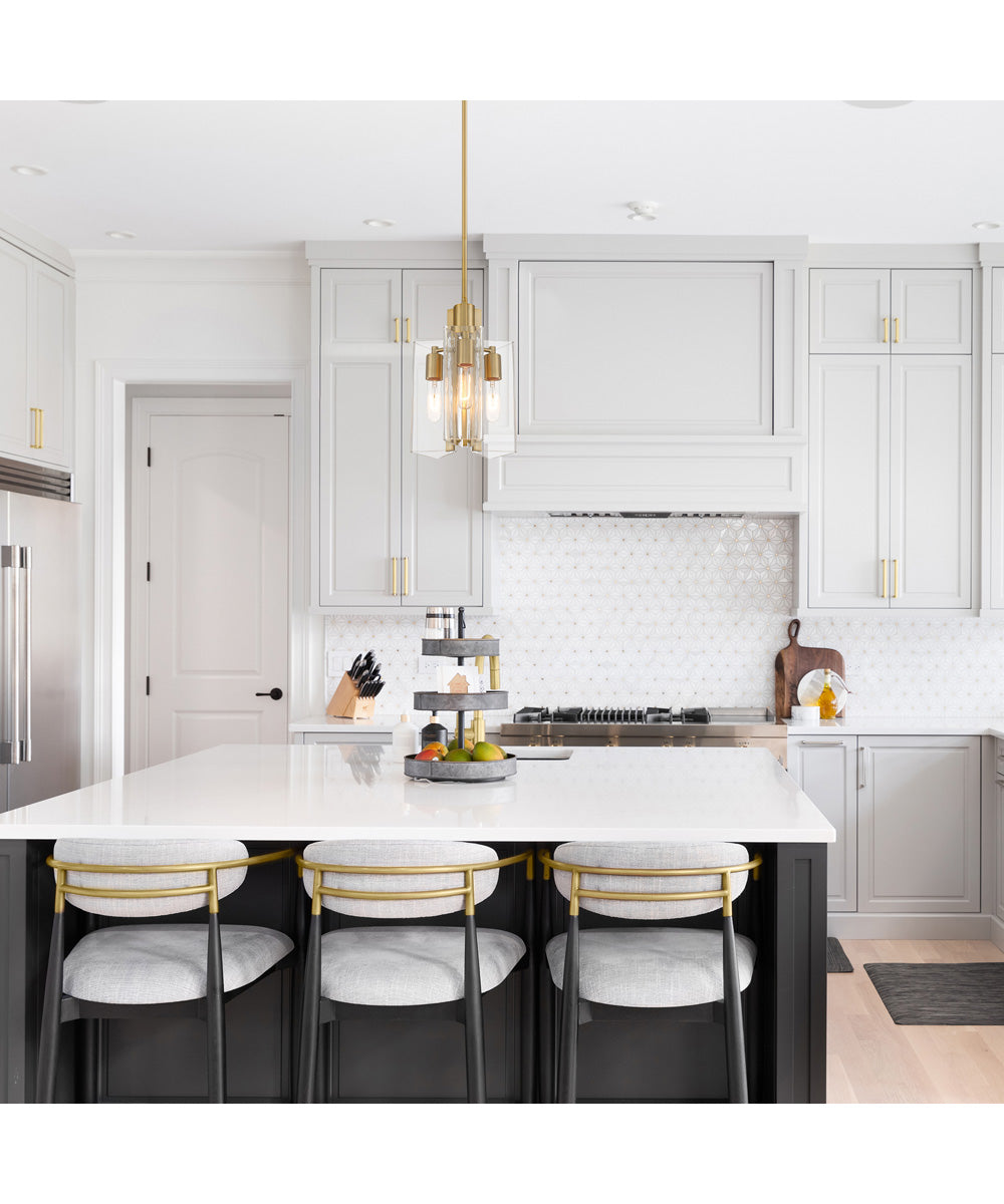 Latitude 3 Light Pendant Brushed Gold