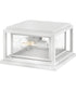 Republic 2-Light Small Pier Mount Lantern 12v in Textured White