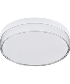 Edge 7 inch LED Flush Mount Satin Nickel