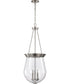 Boliver 3-Light Pendant Brushed Nickel