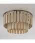 Jada 1-Light Semi-Flush Dark Brass