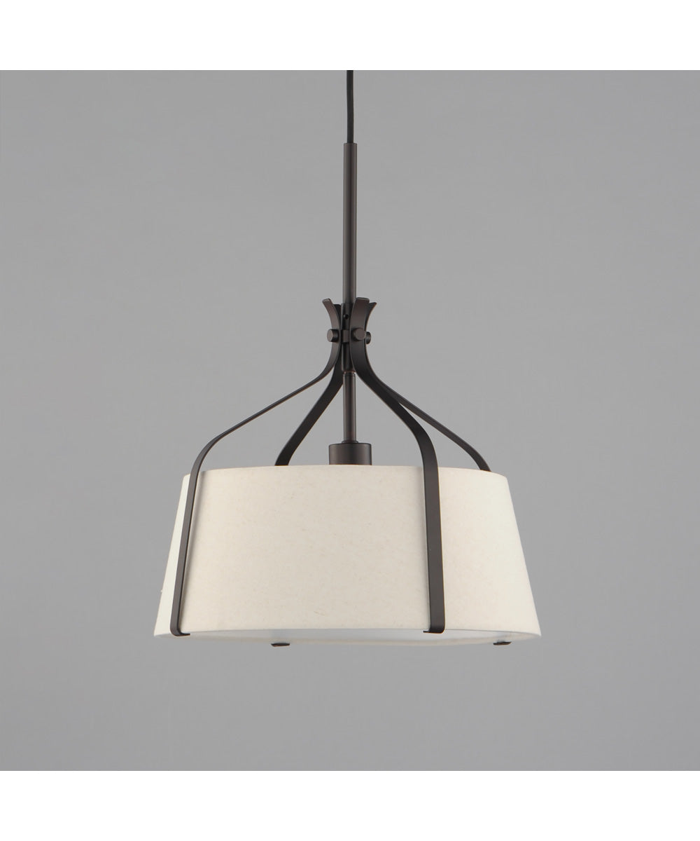 Bandera 14 inch 1-Light Pendant Dark Bronze
