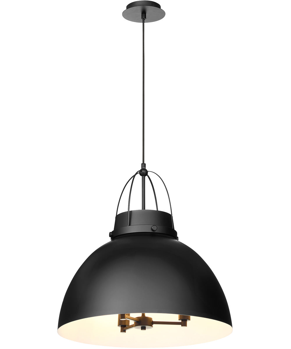 Pruitt 3-light Pendant Matte Black