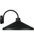 Lofton 1-Light Outdoor Wall-Lantern Black