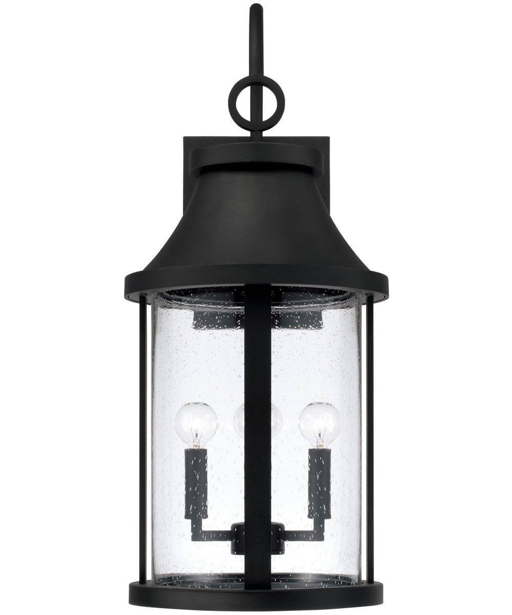 Bridger 4-Light Outdoor Wall-Lantern Black