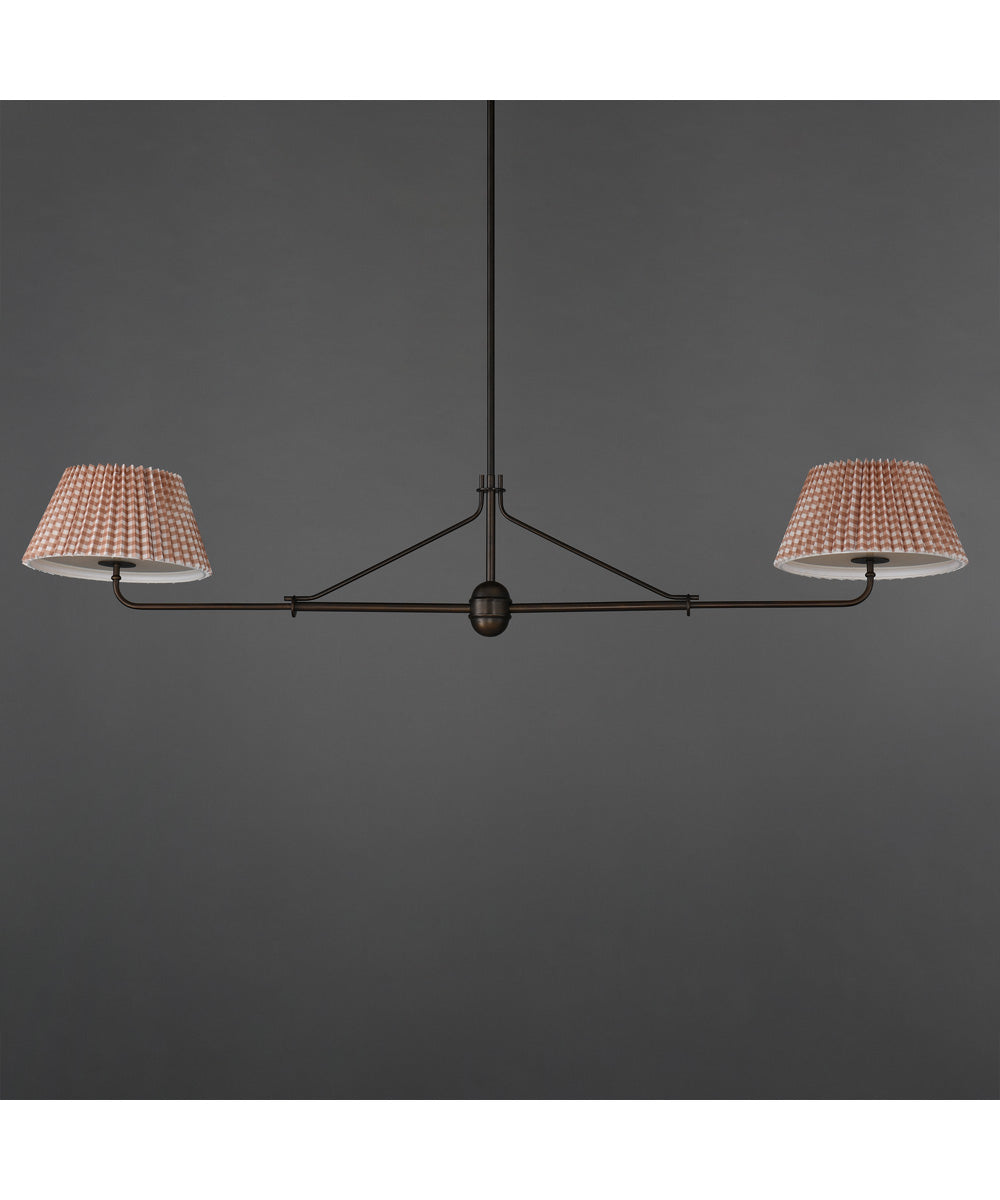 Dunbridge 2-Light Pendant Antique Bronze