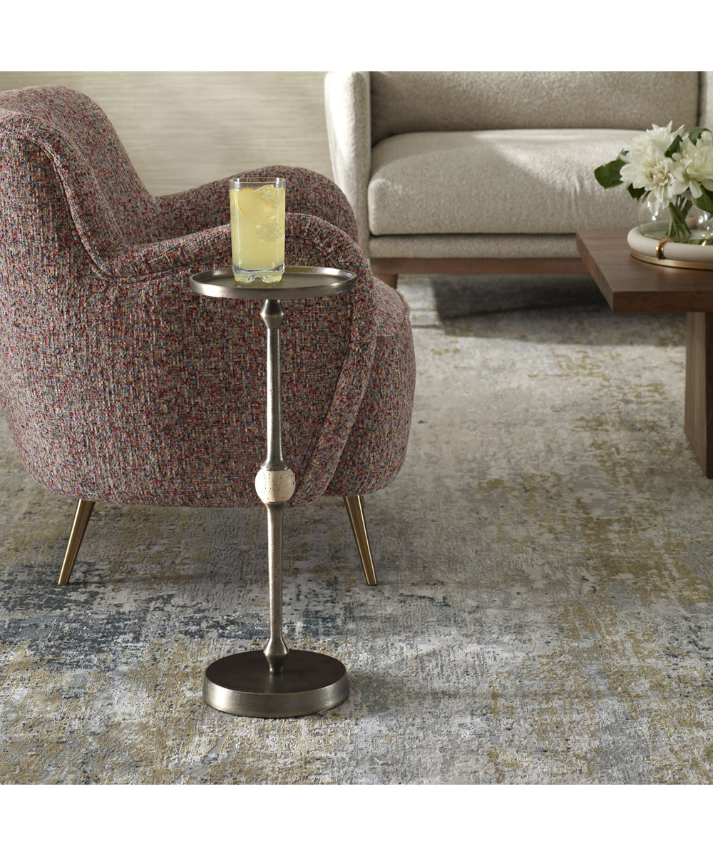 Accent Table in Dark Bronze